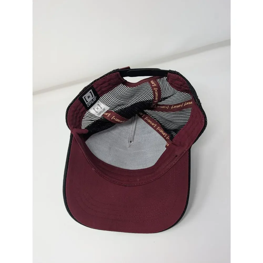 Capslab‎ Cocktails Irish Coffee Black Trucker Snapback Hat Streetwear Fun Skater